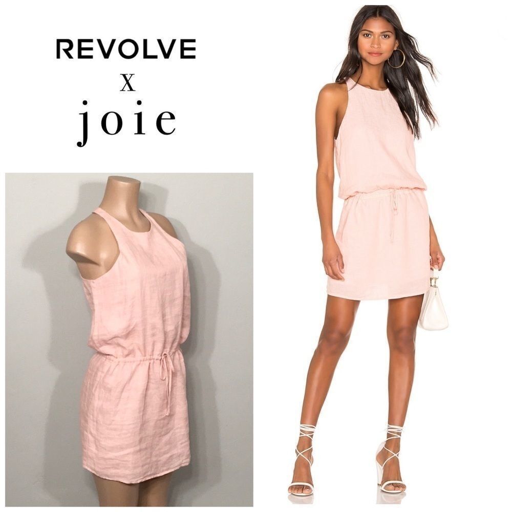 Joie racerback linen dress. NWT